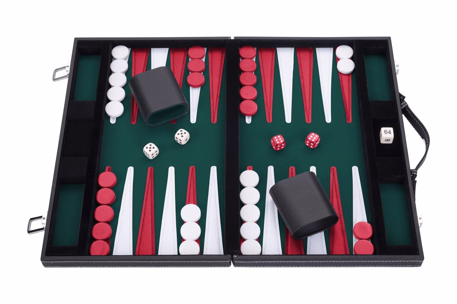 Hvordan skal backgammon stilles op?