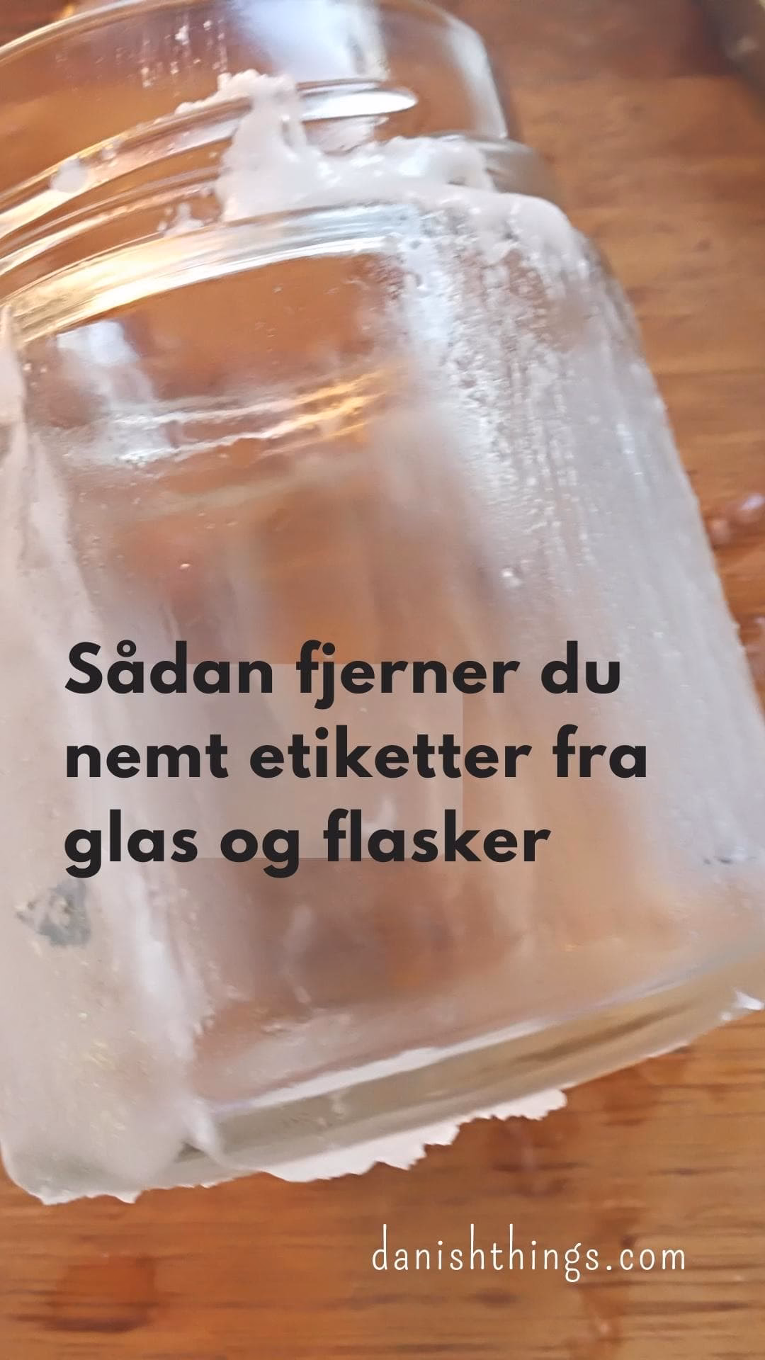 Hvordan fjerner man klister fra prismærker?