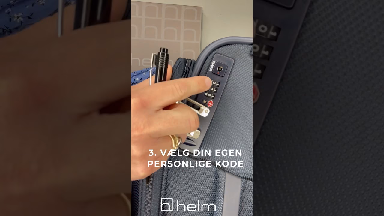 Kan ikke huske kode til Samsonite kuffert.?