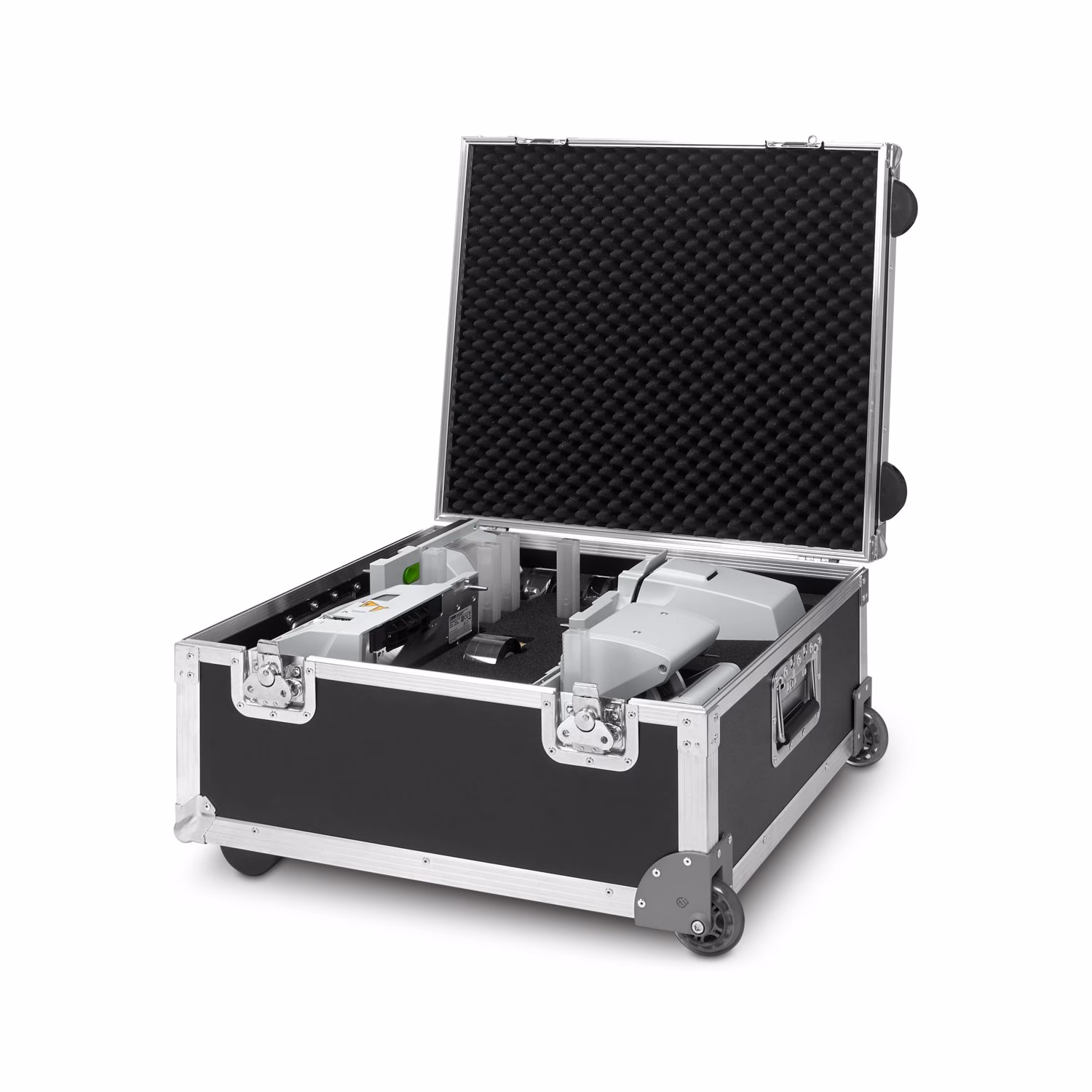 How many PLC training modules are included in the experiment box?