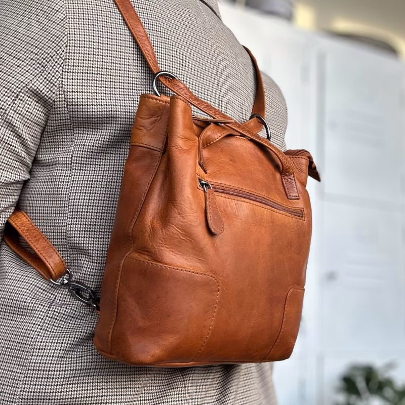 Hvordan plejer man en lædertaske?