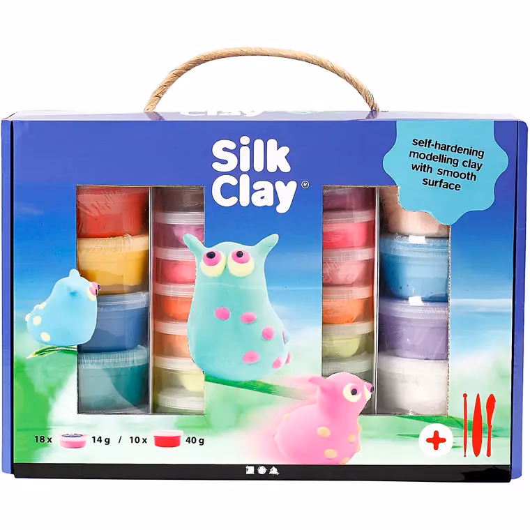 Kan man gøre silk clay blødt igen?
