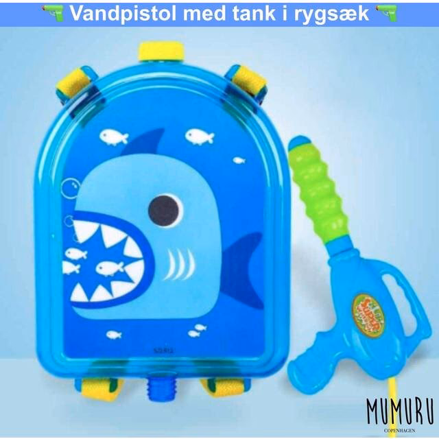 Hvor langt kan en vandpistol skyde?